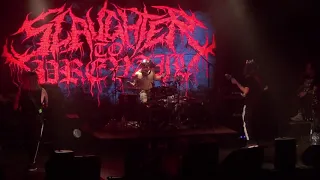 Slaughter To Prevail - Intro - Черный Ворон (Live at Cosmonavt 2021.04.13)