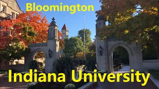 Campus tour of Indiana University Bloomington