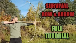 Survival Bow and Arrows ~ Full Tutorial