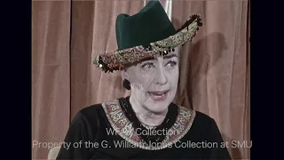 Joan Crawford Interview in Dallas - December 1970