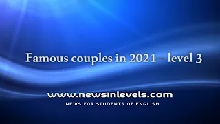 Famous couples in 2021 – level 3