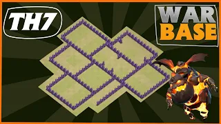 New BEST TH7 Base 2021 | Town Hall 7 War Base // Clash of Clans