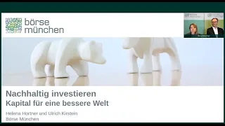 Einfach Börse - Nachhaltig Investieren