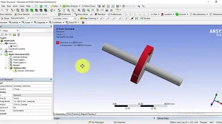 Ansys workbench tutorials : Calculating fatigue life using Goodman theory