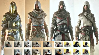 Assassin's Creed Mirage - All Outfits & Costumes Showcase, Weapons, Talismans (AC Mirage 2023) PS5