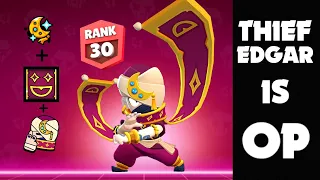 Thief Edgar Is Here 🔥 (Brawl Stars GamePlay)