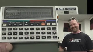 EEVblog #1102 - Casio FX730P 1980's BASIC Scientific Computer