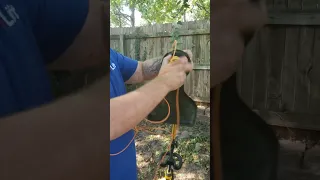 how to restring a DeWalt 2 stroke weed eater