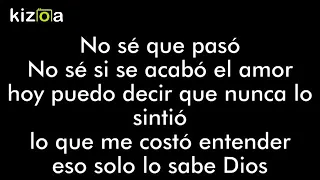 cancion de (karol g )lo sabe Dios letra