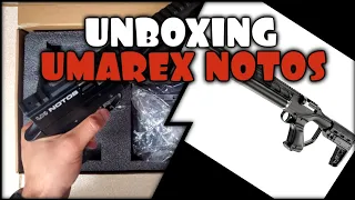 UNBOXING / DESEMPAQUETADO DE LA CARABINA PCP UMAREX NOTOS EN ESPAÑOL