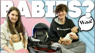 TEENAGERS TAKE CARE OF ROBOT BABIES FOR 24 HOURS! | TEENAGERS ROBOT BABIES FOR HIGH SCHOOL CLASS
