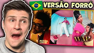 Hit Songs But There Brazilian Forro 😂!?! |🇬🇧UK Reaction
