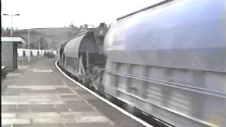 Lostwithiel English China Clay movements, class 37s. 19.04.93.