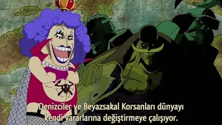 One Piece İvankov Luffy'nin babasının Dragon olduğunu ögreniyor (Türkçe Altyazı)