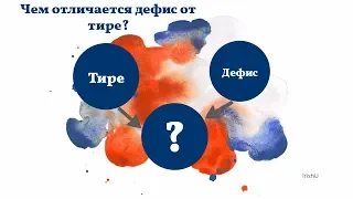 Чем отличается ДЕФИС от ТИРЕ? - ПРАВИЛО ЗА 1 МИНУТУ [IrishU]