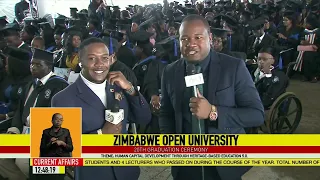 Z.O.U Graduation 2022 - Curtly Gwindi Hosts Graduation Ceremony Alongside Ian Vambe (LIVE ON Z.B.C)