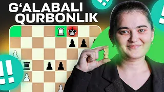 RUHNI QURBON QILIB YUTTI - Yakubbaevadan masterklass | Women's Chess Championship