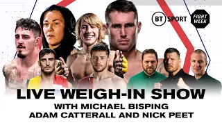 Fight Week: Brunson v Till Live Weigh-Ins | Michael Bisping, Adam Catterall, and Nick Peet react!