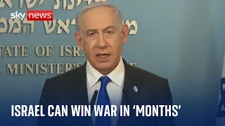 Netanyahu: Israel on way to ‘decisive victory’ within ‘months’ | Israel-Hamas war