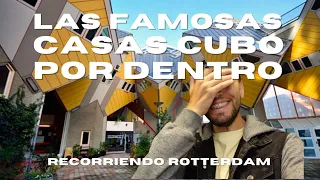 Las FAMOSAS casas CUBO por dentro | Recorriendo Rotterdam, Holanda