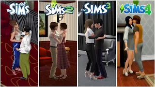 Sims 1 vs Sims 2 vs Sims 3 vs Sims 4 - Romance