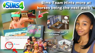 Simmers question the next Road Map | Sims team hints at Horse's  🐎 Hotel early Concepts 😳 + More !