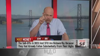 Jim Cramer: There's nothing stopping 'former market darlings' from going lower