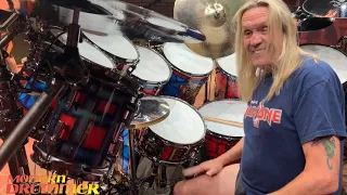 Iron Maiden's Nicko McBrain Practice Tips