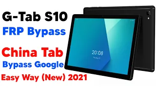 How To Google Account Unlock G-TAB S10 || G-Tab S10 Easy Way To Bypass Google Account Verification