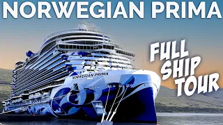 NORWEGIAN PRIMA FULL SHIP TOUR 2023 | ULTIMATE CRUISE WALKTHROUGH AND REVIEW OF PUBLIC AREAS | NCL