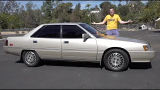 The 1990 Mitsubishi Sigma Is the Weird Luxury Sedan You’ve Never Heard Of