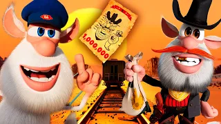 Booba ✨ Nowy 🚂 Napad na Pociąg 🚂 Zabawne Kreskówki Dla Dzieci 🍿 Super Toons TV - Bajki Po Polsku