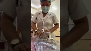 A life of a Nurse - TPN Popping ( Total Parenteral Nutrition) INTRAVENOUS