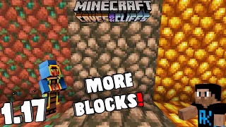 Minecraft 1.17 Snapshot 21w15a New Ore Blocks with Akan22