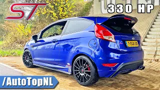 Ford Fiesta ST REVO 330 | REVIEW on Autobahn [NO SPEED LIMIT] by AutoTopNL