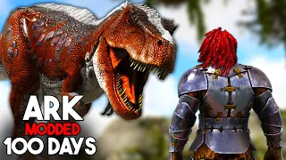 I Spent 100 Days in Modded ARK with Friends