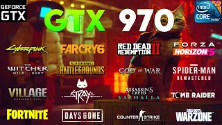 GTX 970 Test In 20 Games In 2022 | i5 4590 + Nvidia Geforce GTX 970 4GB 🔥🔥