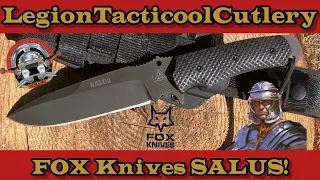 Fox Knives Salus drop point!  @411Outdoors @foxknives6579 @CombativeEdge
