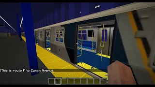 Minecraft - Minecraft Transit Railway - What if the R211s and the R179s use the wrong door chime?