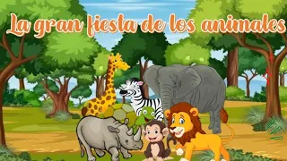 Cuento infantil: La gran fiesta de los animales✨