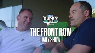 Sideline with the All Blacks coaches, Jordie Barrett and more! | Front Row Daily Show