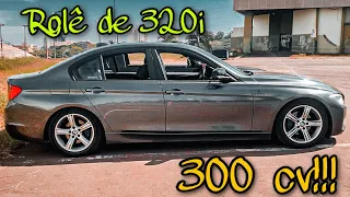 ACELERANDO BMW 320i DE 300 CAVALOS - STAGE 2 | Anda muito???