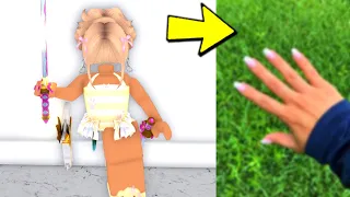 Every Time I DIE, I TOUCH GRASS in Roblox Murder Mystery 2!