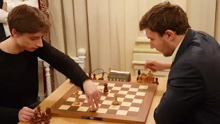 Dubov vs Karjakin, Super Tricky. Tal Memorial 2018