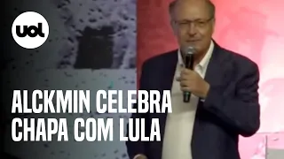 Alckmin critica governo Bolsonaro e celebra parceria com Lula: “Unidos por um dever”
