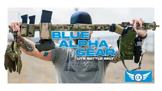 BATTLE BELT REVIEW | Blue Alpha Gear Lite Belt #battlebelt