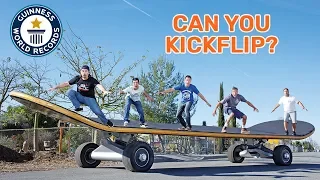 World's largest skateboard - Guinness World Records