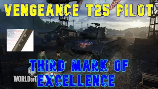 Vengeance T25 Pilot Third Mark of Excellence ll World of Tanks Console Modern Armour - Wot Console