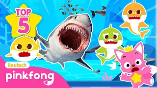 Die besten Folgen von Verstecken | Baby Shark Deutsch | Pinkfong, Baby Hai! Kinderlieder