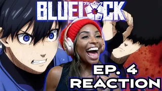 SOCCER / FOOTBALL COACH REACTS TO BLUE LOCK EPISODE 4 REACTION | PREMONITION AND INTUITION